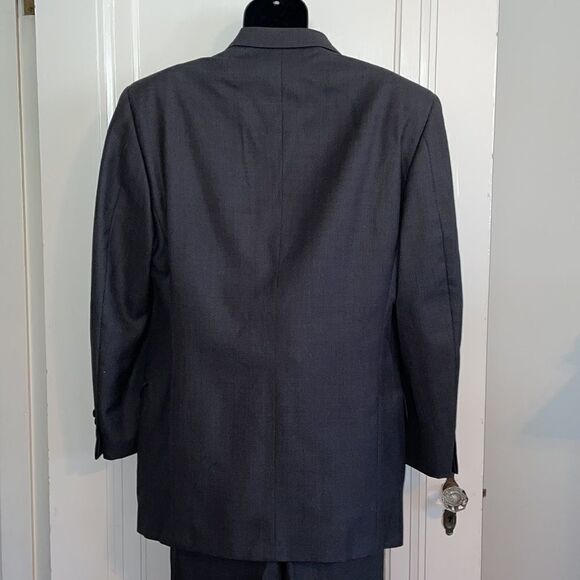 Joseph Abboud black wool suit - Picture 8 of 16